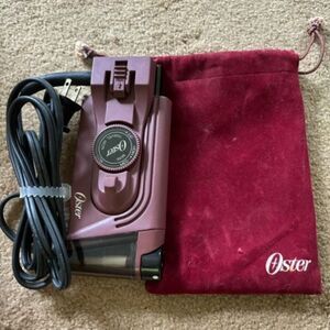 Vintage Oster Mini Travel Iron No. 308-07A In Bag